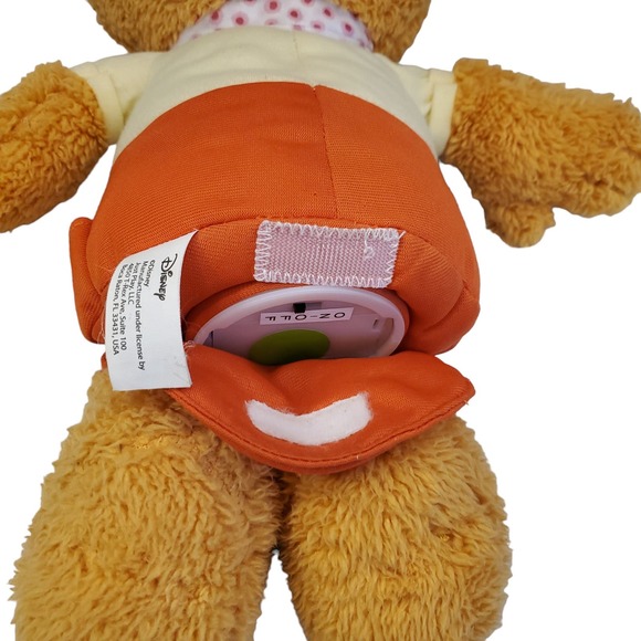 Disney Muppet Babies Fozzie Bear Plush Singing Dancing Tells Jokes 15" Stuffy - Picture 10 of 13